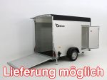 Debon Kofferanhänger Cargo  H:190cm 1,3t|Alu|Polybug|Tür|schwarz-Neu – Bild 5
