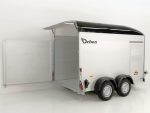 Debon Kofferanhänger Cargo  H:200cm 2,6t|Alu|Polybug|Tür|schwarz-Neu – Bild 2