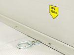 Debon Kofferanhänger Cargo  H:200cm 2,6t|Alu|Polybug|Tür|schwarz-Neu – Bild 8