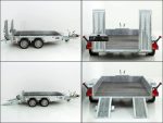 Variant Baumaschinenanhänger Maxi Load 161×305 3,5t|Skids|Beavertail Heck-Neu – Bild 7