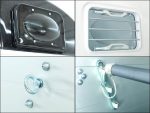 Humbaur Pferdeanhänger Equitos 2000|Alu|schwarz|Aluboden-Neu – Bild 6