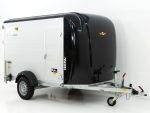 Humbaur Kofferanhänger HKPA  1,5t|Alu|Polybug|Seitentür|12 Zoll-Neu – Bild 2