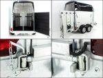 Humbaur Pferdeanhänger XANTHOS 2400|schwarz|Sattelkammer-Neu – Bild 7