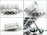 Twintrailer Multi-Heckkipper TT30-30 3,0t|183x309x40/120cm|Tandem-Neu – Bild 7