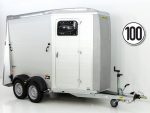 Humbaur Pferdeanhänger Notos Alu 2700 S |silber| Frontausstieg-Neu – Bild 2
