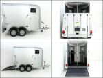 Humbaur Pferdeanhänger Notos Alu 2700 S |silber| Frontausstieg-Neu – Bild 5