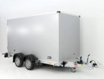 Koffer-Absenkanhänger 157x344cm Höhe:190cm 2,7t|weiß-Neu – Bild 4
