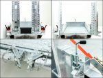 Vezeko Baumaschinenanhänger BA 155x360cm 3,5t|SB|Schwenk-Rampen|grau-Neu – Bild 3