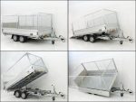 Vezeko Multidreiseitenkipper VMDK35.3|3,5t|Ladefläche kippbar|Gitteraufsatz-Neu – Bild 7