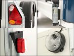 Debon Kofferanhänger Cargo  H:200cm 2,6t|Alu|Polybug|Tür|schwarz-Neu – Bild 17