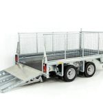 Ifor Williams Baumaschinenanhänger GX105 HD 3,5t|Auffahrrampe|Gitter-Neu
