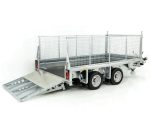 Ifor Williams Baumaschinenanhänger GX105 HD 3,5t|Auffahrrampe|Gitter-Neu – Bild 2