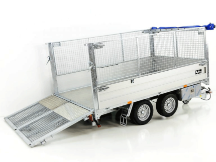 Twintrailer Multi-Heckkipper TT30-30 3,0t|120cm|Tandem|Netz-Neu