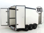 Henra Kofferanhänger Boxvan black H:220 3,5t |Tridem|Türe-Neu
