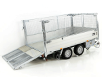 Twintrailer Multi-Heckkipper TT30-30 3,0t|183x309x40/120cm|Tandem-Neu