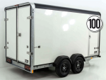 Henra Kofferanhänger Boxvan black 183x365cm H:190 2,7t|Türe-Neu