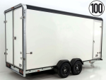 Henra Kofferanhänger Boxvan black 183x365cm H:220 2,7t|Türe-Neu