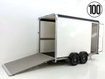 Henra Kofferanhänger Boxvan black  H:190 2,7t|Rampe Türe-Neu