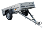 Anhänger mit Deckel Garden Trailer 200 KIPP 200×106 cm 750 kg-Deckelanhänger-Neu – Bild 2
