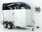 Humbaur Pferdeanhänger XANTHOS 2400|schwarz|Sattelkammer-Neu
