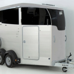 Ifor Williams Pferdeanhänger HBX 511|neues Modell|silber-Neu