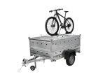 Anhänger mit Deckel Garden Trailer 200 KIPP 200×106 cm 750 kg-Deckelanhänger-Neu – Bild 15