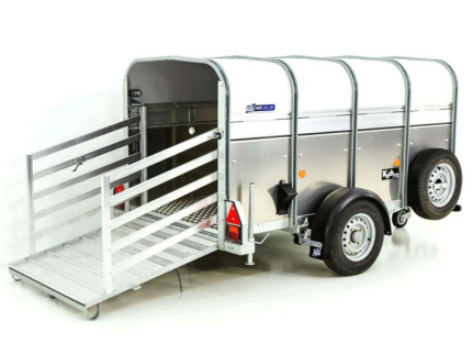 Ifor Williams Schaf-und Kälberanhänger P8G 124x250cm Höhe:115 1,4t-Neu