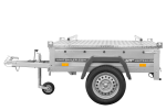 Einachsanhänger 750 kg 150×106 Garden Trailer 150 KIPP mit Alu-Deckel-Neu – Bild 5