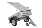 Einachsanhänger 750 kg 150×106 Garden Trailer 150 KIPP mit Alu-Deckel-Neu – Bild 3