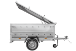 Garden Trailer 201 KIPP Anhänger mit Plane 750 kg -Deckelanhänger-Neu – Bild 5