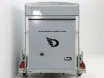 Debon Kofferanhänger Cargo H:190cm 1,3t|Alu, Polybug|Tür|grau-Neu – Bild 4