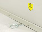 Debon Kofferanhänger Cargo H:200cm 2,0t|Alu|Polybug|Tür|blau-Neu – Bild 3