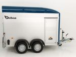 Debon Kofferanhänger Cargo H:200cm 2,0t|Alu|Polybug|Tür|blau-Neu – Bild 6