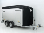 Debon Kofferanhänger Cargo H201 2,6t|Alu|Polybug|Tür|schwarz-Neu – Bild 11