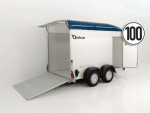 Debon Kofferanhänger Cargo H:200cm 2,0t|Alu|Polybug|Tür|blau-Neu – Bild 22