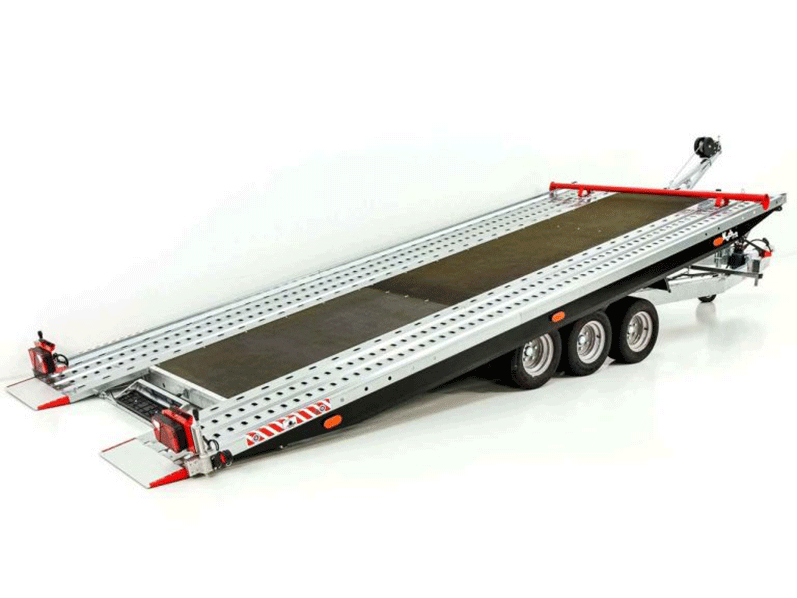 vezeko autotrailer race master 209x550cm tridem 35tlbholz neu