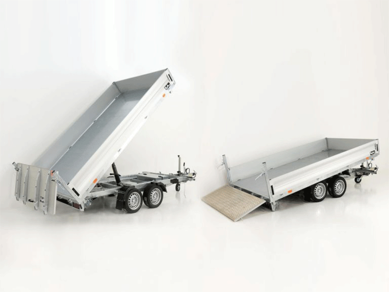 Vezeko Multidreiseitenkipper VMDK35.3|185x350cm 3,5t|Ladefläche kippbar