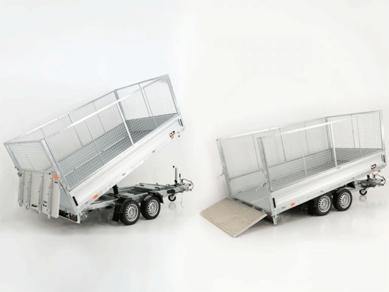 az-2.png Vezeko Multidreiseitenkipper VMDK35.3|185x350cm 3,5t|Ladefläche kippbar|Gitteraufsatz – Bild 1
