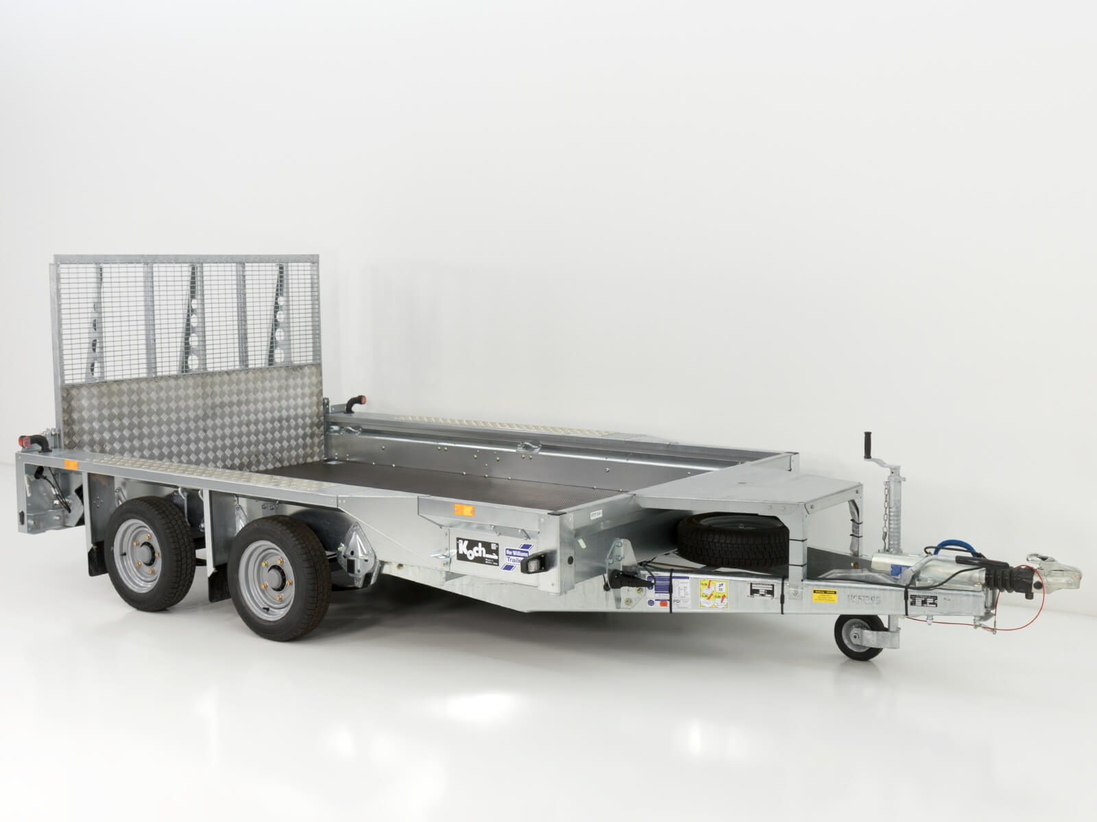 Ifor Williams Baumaschinenanhänger GX105 HD 157×303 3,5t | Auffahrrampe - Neu
