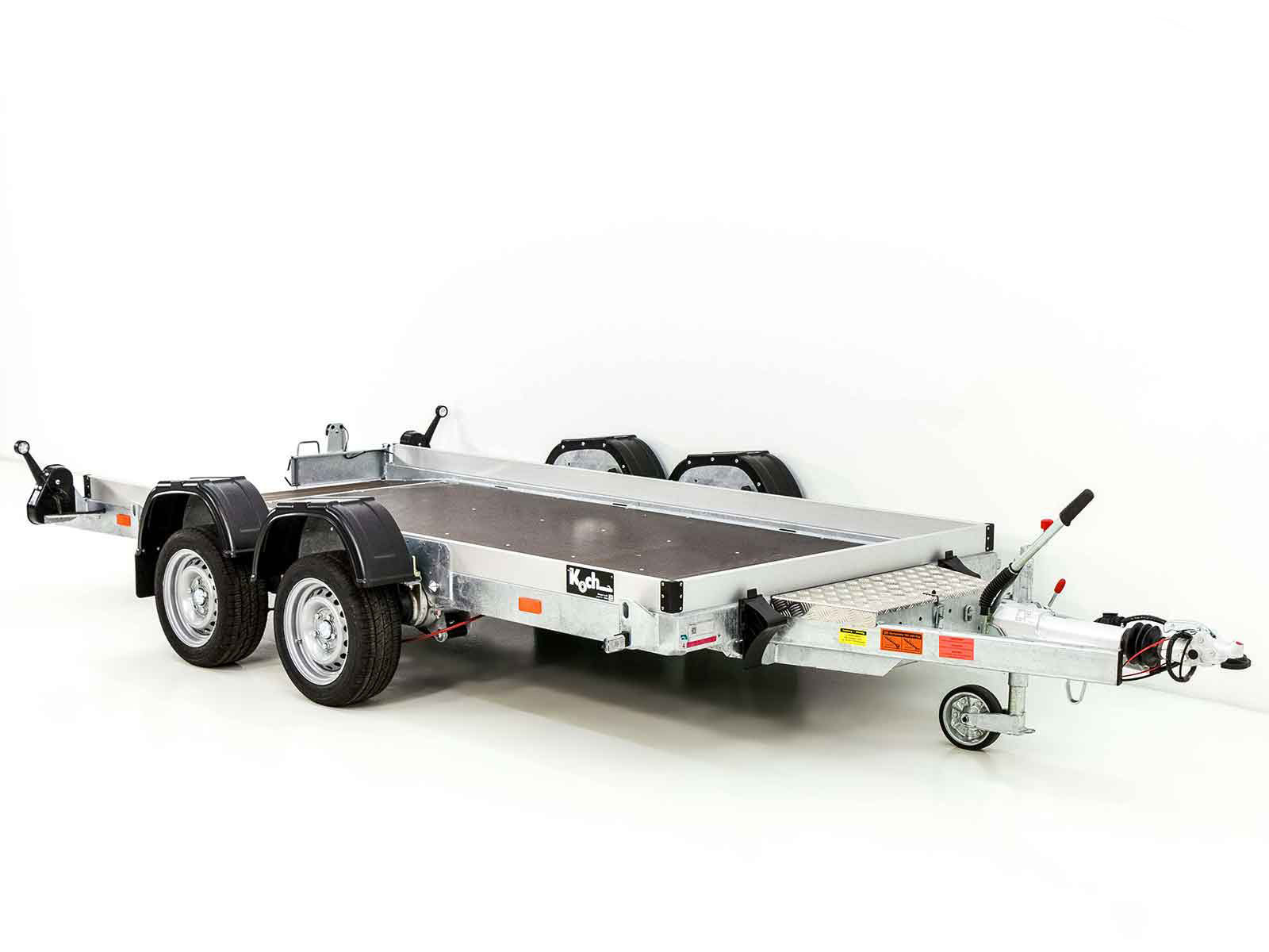 Vezeko Absenkanhänger Tandem 162×345 cm 3,5 t | E-Pumpe - Neu