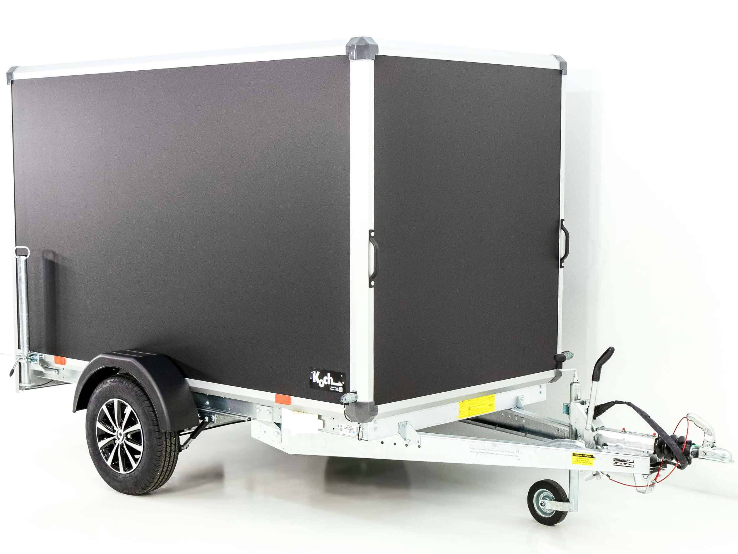 Variant Kofferanhänger Black Edition 148x258cm H:157 1,35t | Rampe - Neu