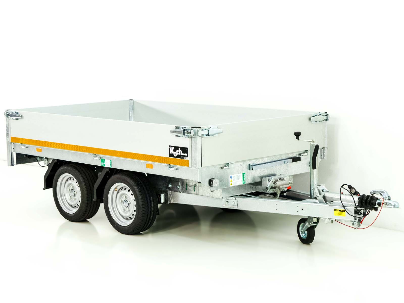 Eduard Heckkipper 150x256cm 2,0t | E+Hand Pumpe-Neu