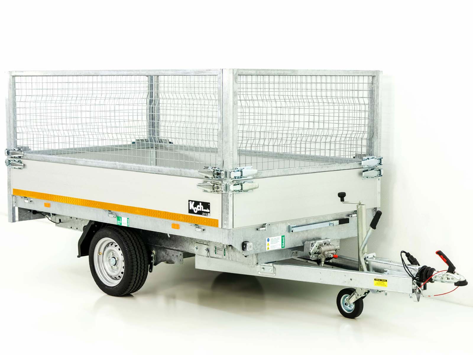 Eduard Heckkipper 150x256cm 1,8t | E+Hand Pumpe | Gitter 70cm - Neu