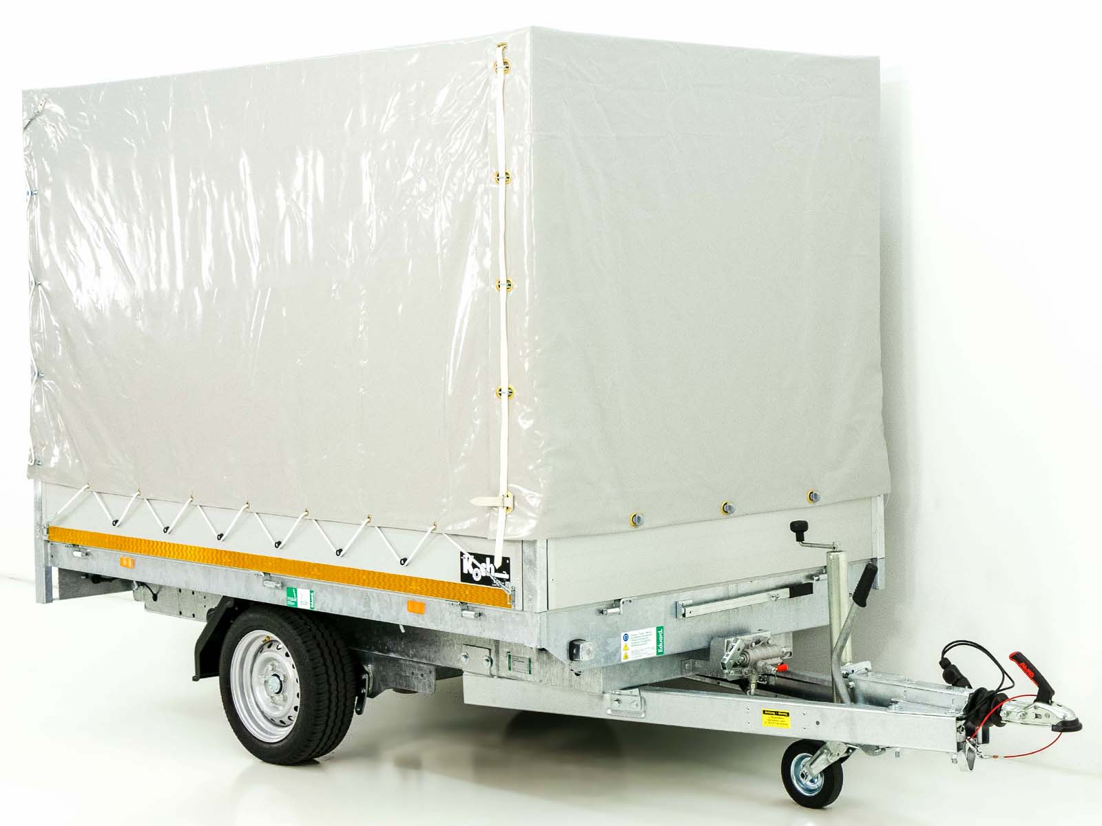 Eduard Heckkipper 150x256cm 1,8t | E+Hand Pumpe | Hochplane 160cm - Neu