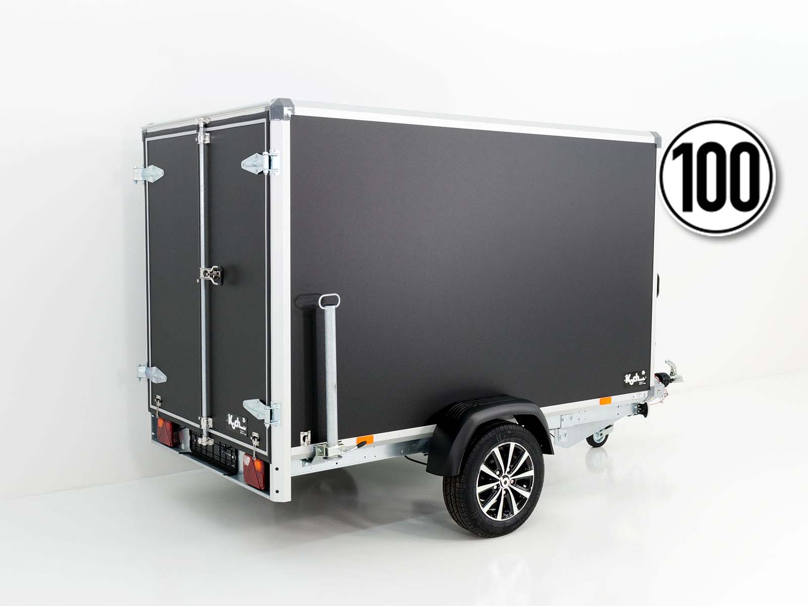 Variant Kofferanhänger Black Edition 148x258cm Höhe: 157cm 1,35t-Neu
