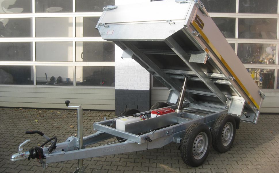 Heck Kipper 260x150x30cm Lfh: 72cm Elektrisch & NHP Funk (S) 2000kg Abverkauf